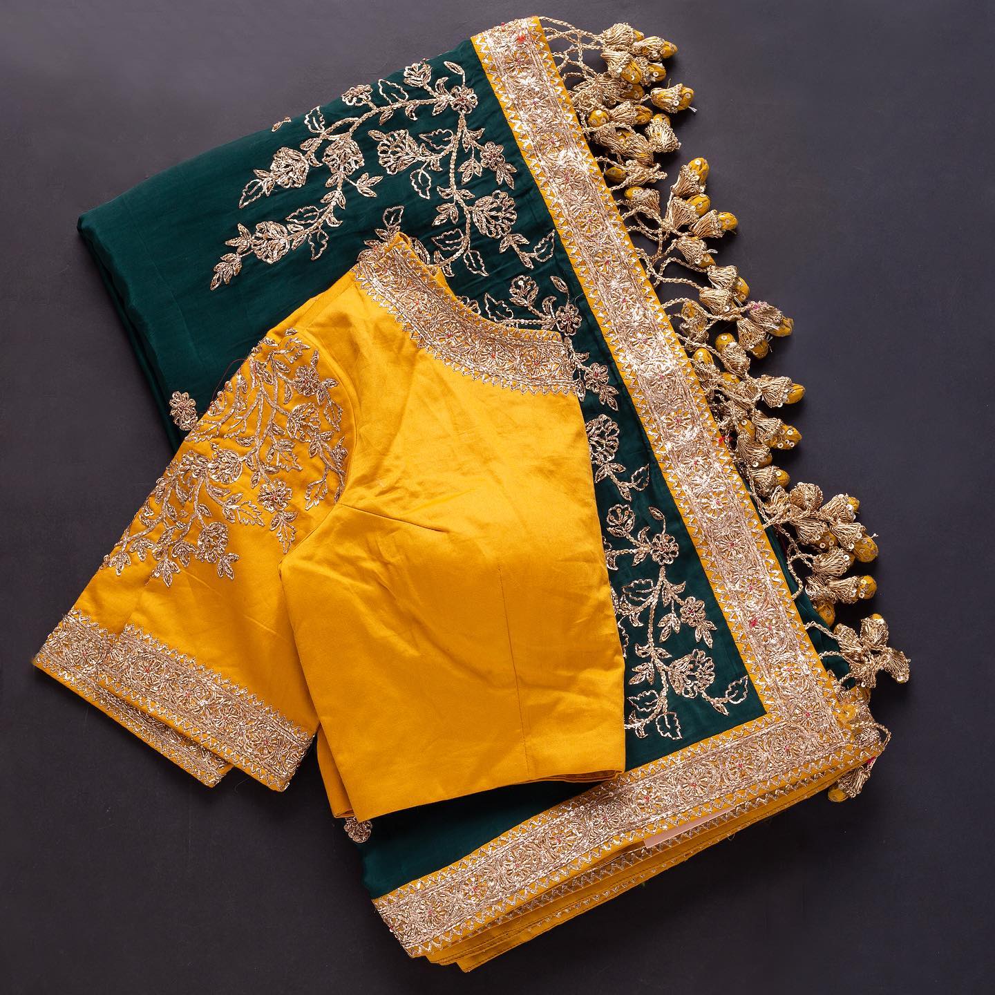 Premium Embroidery Work Designer Saree