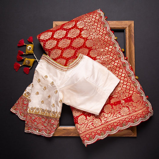 Premium Embroidery Work Designer Saree