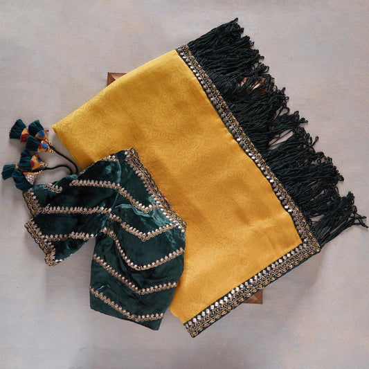 Premium Embroidery Work designer saree