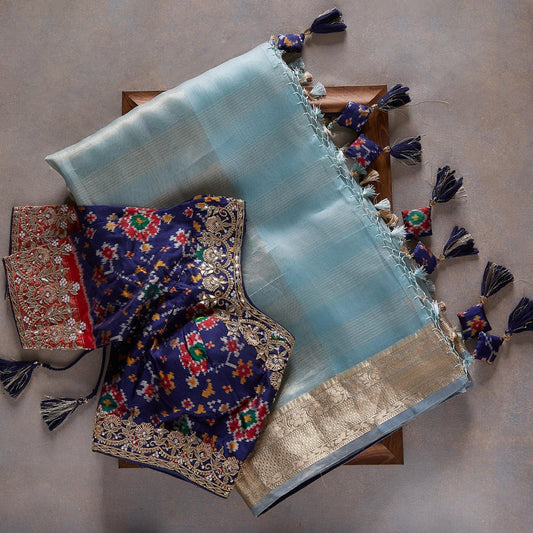 Premium Embroidery Work designer saree