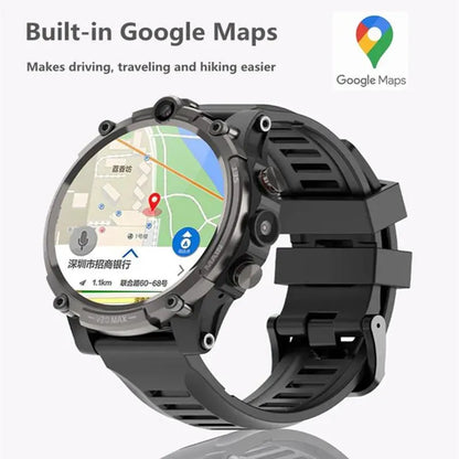 2022 Watches New Men Smart Dual Camera Recording 4G Android Phone Wifi Internet Download APP Adult Sports Pedometer SIM Call Watch
