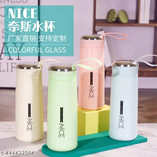 NICE glass water bottle(multicolor)